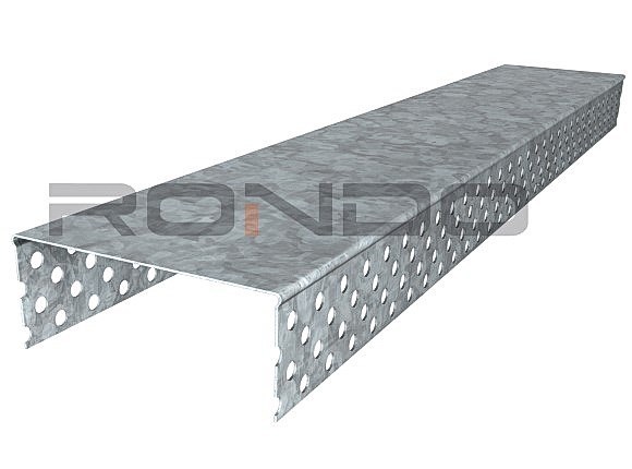 rondo inspire 91x2700mm end cap for 64mm stud with 1 layer of 13mm board each side